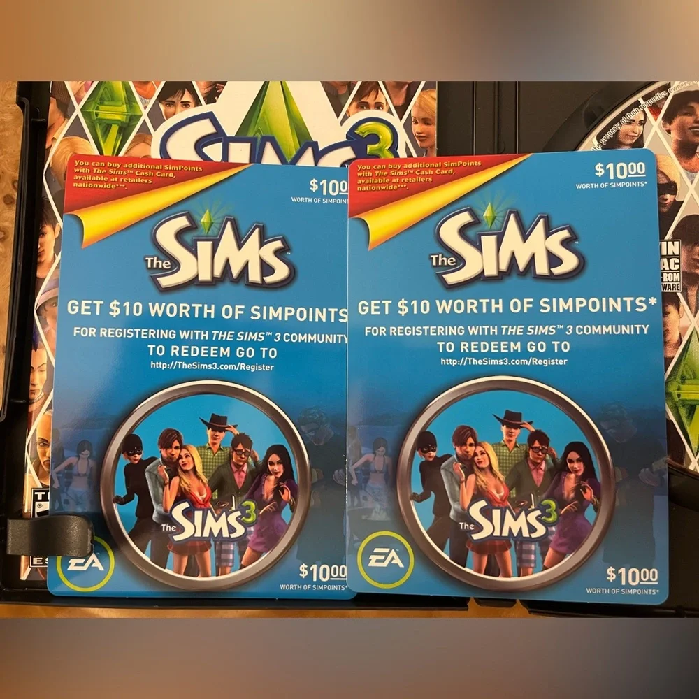 The Sims 3 PC Game by EA - Green and White